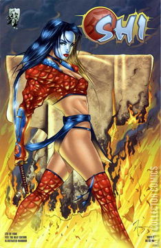 Variant Cover for Shi: The Illustrated Warrior #5