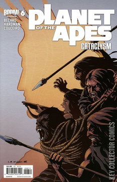 Variant Cover for Planet of the Apes: Cataclysm #6