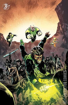 Variant Cover for Planet of the Apes / Green Lantern #1