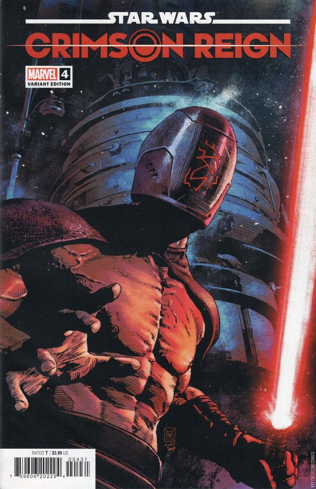 Variant Cover for Star Wars: Crimson Reign #4