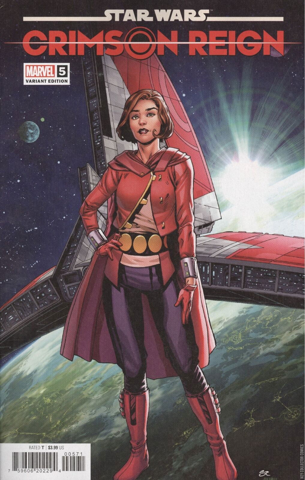 Variant Cover for Star Wars: Crimson Reign #5