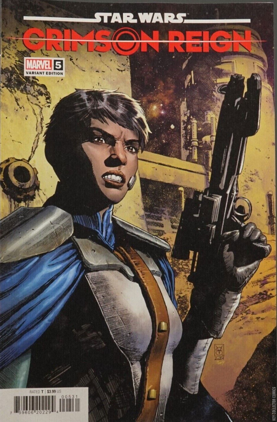 Variant Cover for Star Wars: Crimson Reign #5