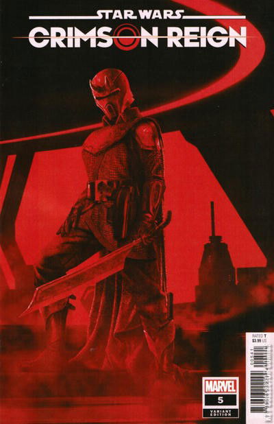 Variant Cover for Star Wars: Crimson Reign #5