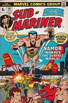Variant Cover for Sub-Mariner #60