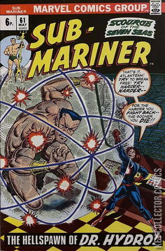 Variant Cover for Sub-Mariner #61