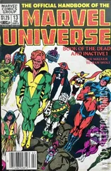 Variant Cover for The Official Handbook of the Marvel Universe #13