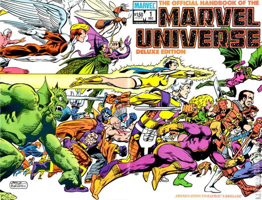 The Official Handbook of the Marvel Universe - Deluxe Edition