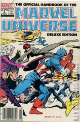 Cover for The Official Handbook of the Marvel Universe - Deluxe Edition #2