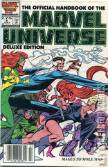 Variant Cover for The Official Handbook of the Marvel Universe - Deluxe Edition #8