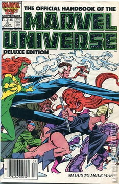 Variant Cover for The Official Handbook of the Marvel Universe - Deluxe Edition #8