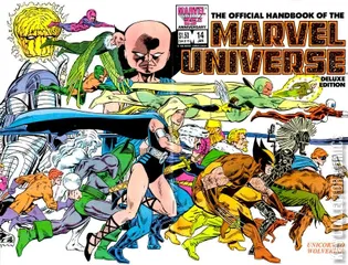 Cover for The Official Handbook of the Marvel Universe - Deluxe Edition #14