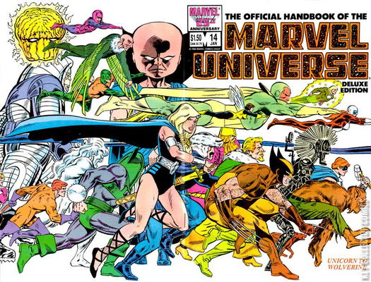 The Official Handbook of the Marvel Universe - Deluxe Edition