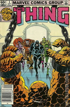 Variant Cover for The Thing #3