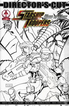 Variant Cover for Starship Troopers: Blaze of Glory #1