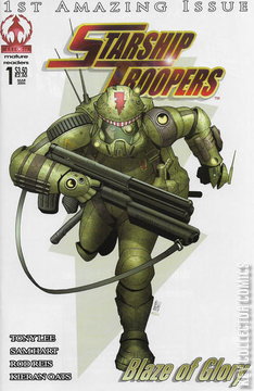 Variant Cover for Starship Troopers: Blaze of Glory #1