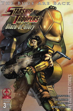Variant Cover for Starship Troopers: Blaze of Glory #3