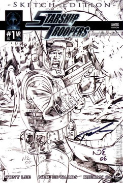 Variant Cover for Starship Troopers: Dead Man's Hand #1
