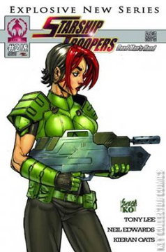 Variant Cover for Starship Troopers: Dead Man's Hand #2