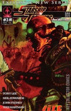 Variant Cover for Starship Troopers: Dead Man's Hand #3