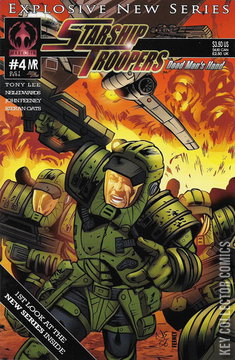 Variant Cover for Starship Troopers: Dead Man's Hand #4