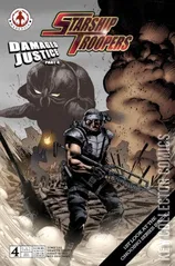 Variant Cover for Starship Troopers: Damaged Justice #4