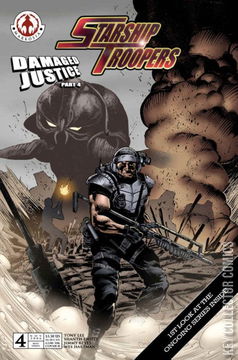Variant Cover for Starship Troopers: Damaged Justice #4