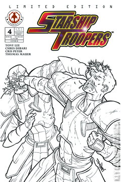 Variant Cover for Starship Troopers #4
