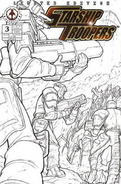 Variant Cover for Starship Troopers #3
