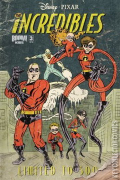 Variant Cover for The Incredibles #3