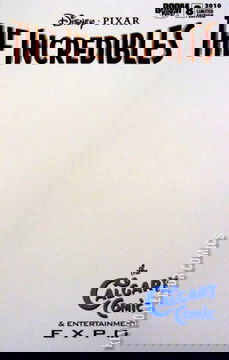 Variant Cover for The Incredibles #8