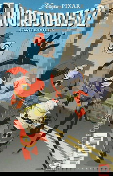 Variant Cover for The Incredibles 2: Secret Identities #3