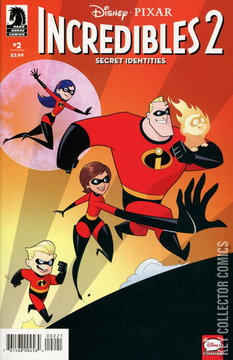 Variant Cover for The Incredibles 2: Secret Identities #2