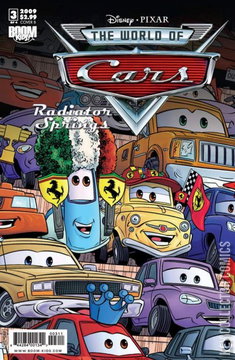 Variant Cover for Cars: Radiator Springs #3