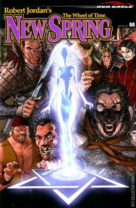 Newspring Cover Robert Jordan's The Wheel of Time: New Spring #4 Published D