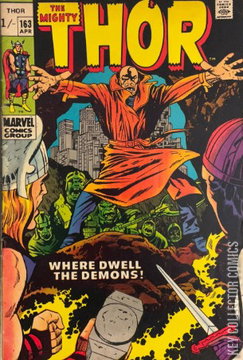 Variant Cover for Thor #163