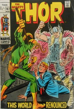 Variant Cover for Thor #167