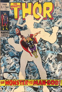 Variant Cover for Thor #169