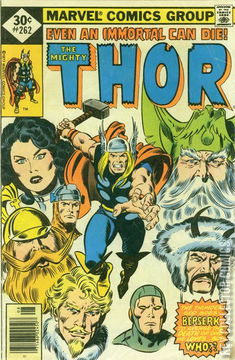 Variant Cover for Thor #262