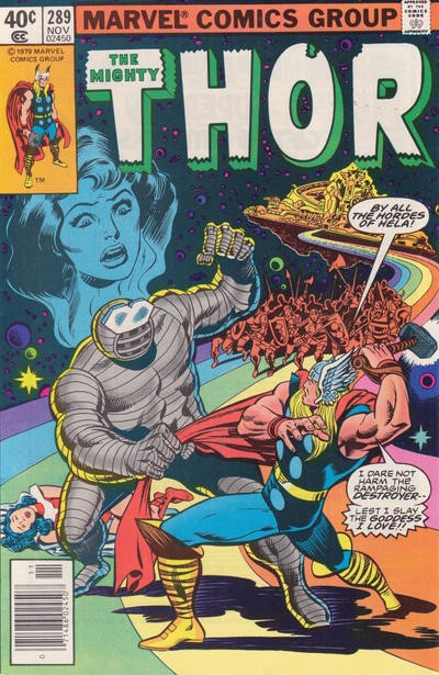 Variant Cover for Thor #289