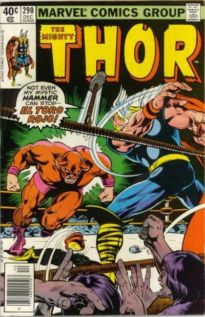 Variant Cover for Thor #290