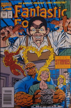 Variant Cover for Fantastic Four #393