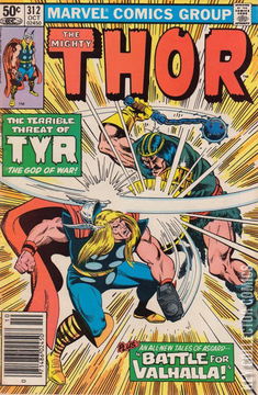 Variant Cover for Thor #312