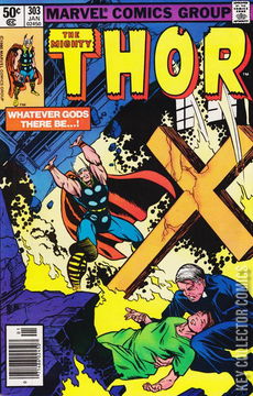 Variant Cover for Thor #303