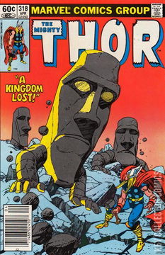 Variant Cover for Thor #318