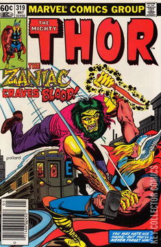 Variant Cover for Thor #319