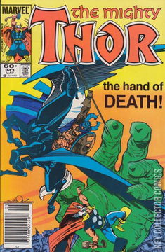 Variant Cover for Thor #343