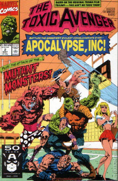 The toxic buying avenger #1 newsstand edition