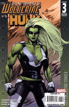 Variant Cover for Ultimate Wolverine vs. Hulk #3