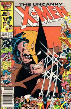 Variant Cover for Uncanny X-Men #211