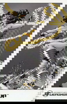 Variant Cover for Wonder Woman: Black and Gold #1